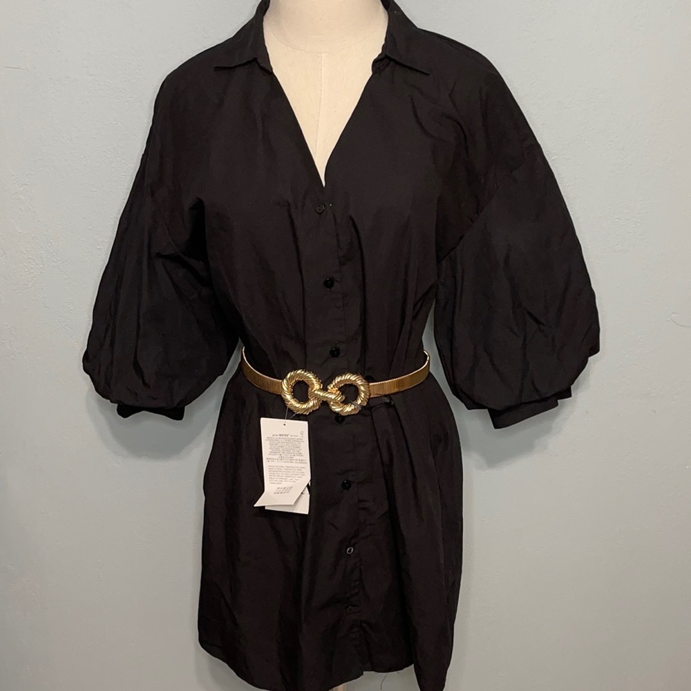 Zara gold belt